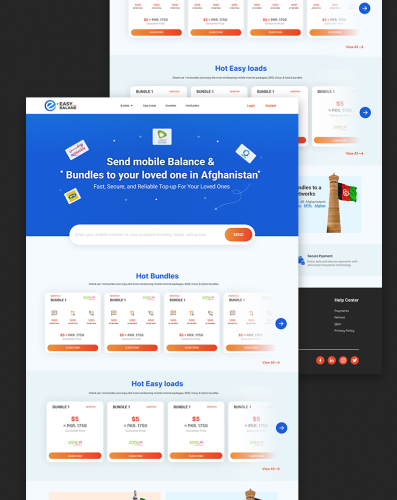 Multi Vendor Web Development Project