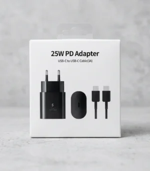 25W PD Adapter USB-C to USB-C Cable(3A)