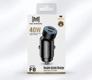 Mars MultiMedia 40W Double Quick Charge Model F8