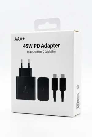 45W PD Adapter USB-C to USB-C Cable(5A)