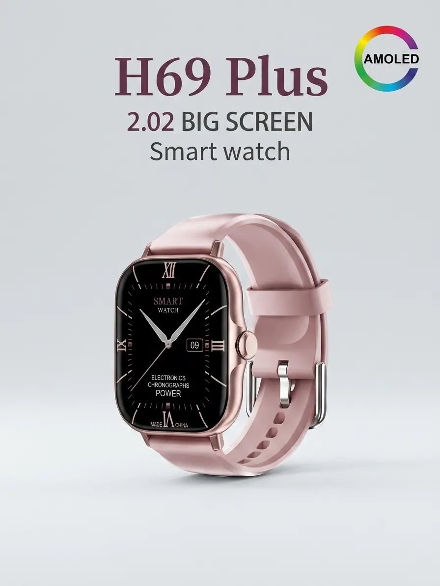 H69 Plus 2.02 BIG SCREEN Smart watch