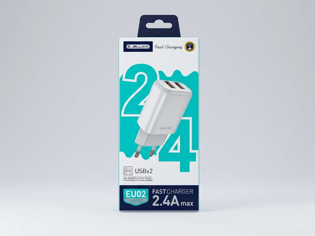 JELLICE USB 2X Fast Charger EUO2
