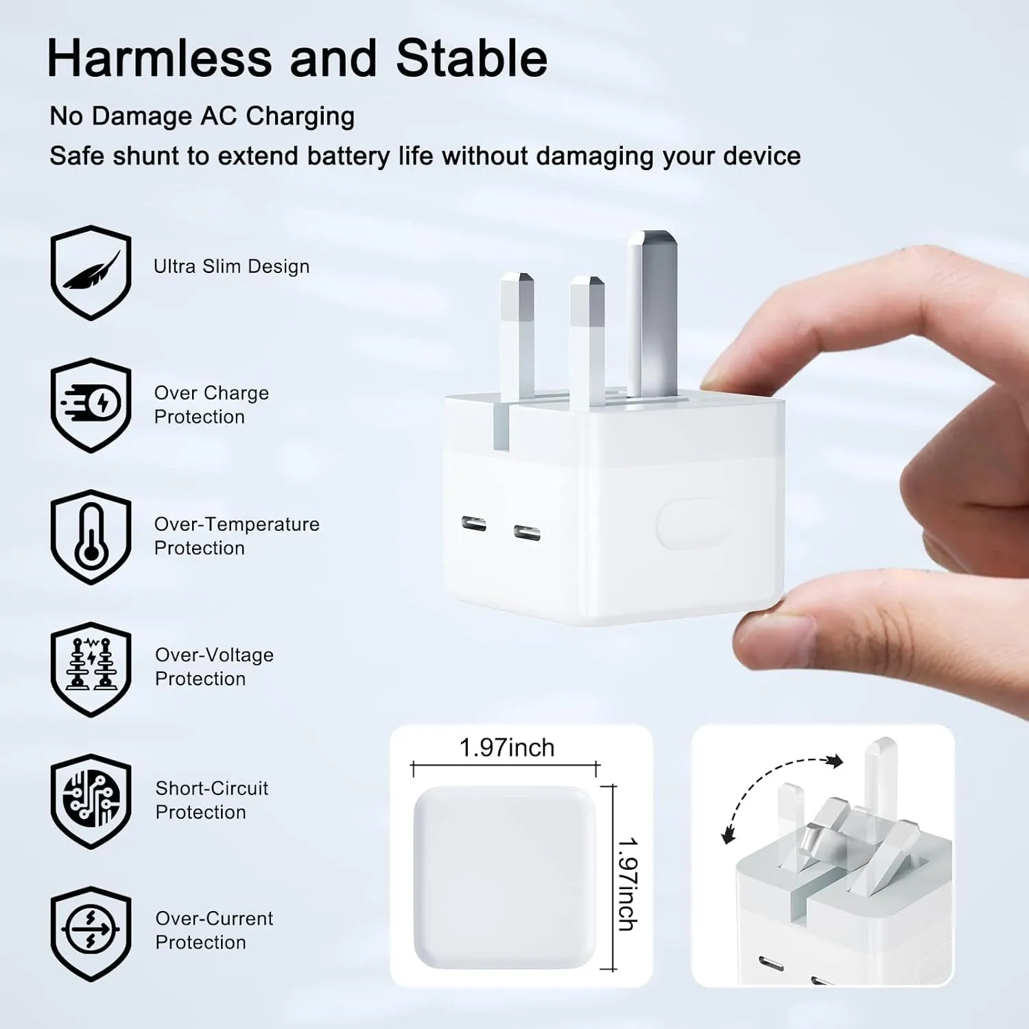 14 Pro Max USB-C+C to Lightning Cable 50W